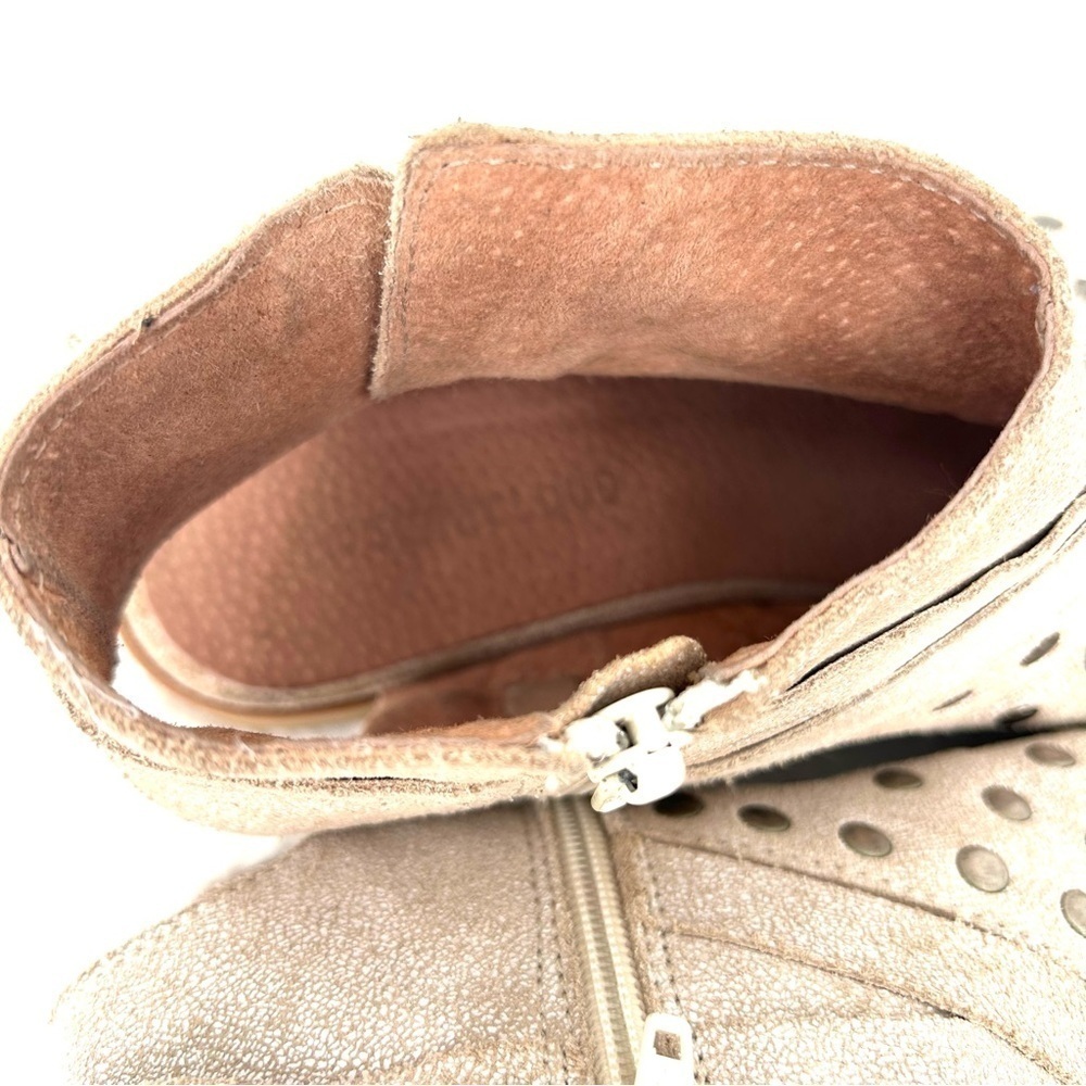 MUSSE & CLOUD (Anthropologie) Size 7.5 (EU 38) Ailike Peep Toe Sandals - Picture 9 of 10